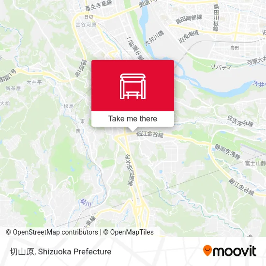 切山原 map