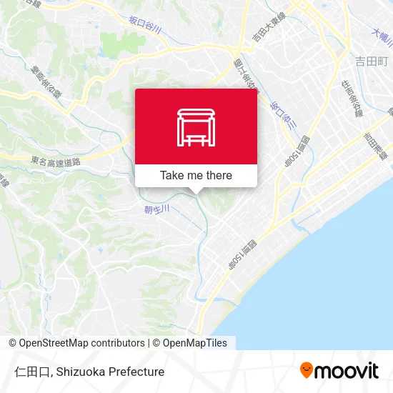 仁田口 map
