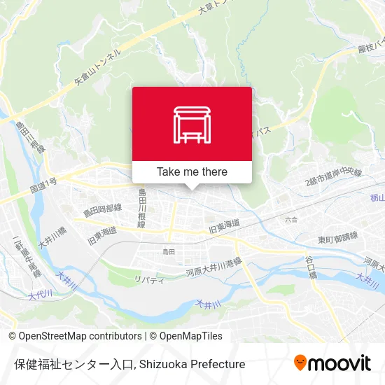 保健福祉センター入口 map