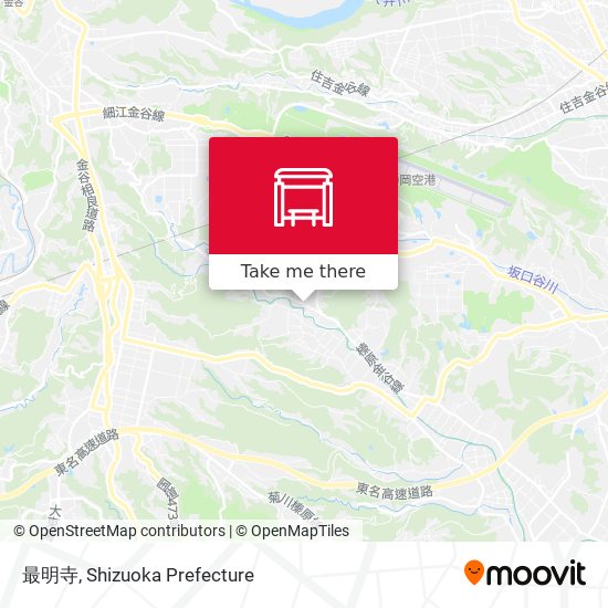 最明寺 map