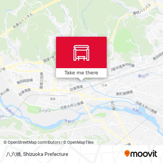 八六橋 map