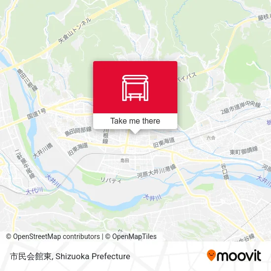 市民会館東 map