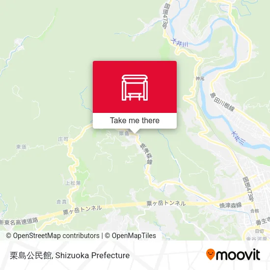 栗島公民館 map
