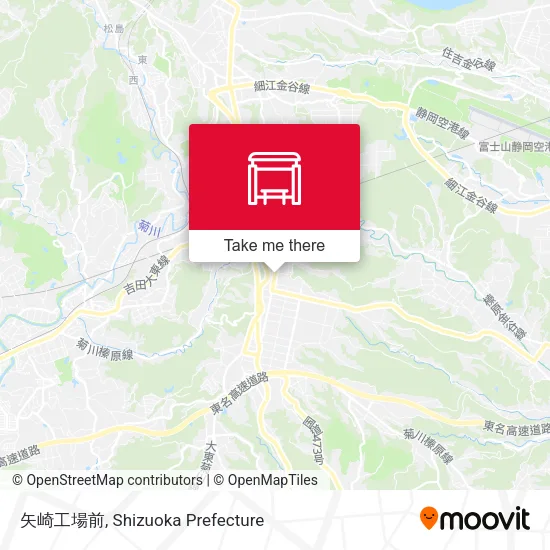 矢崎工場前 map