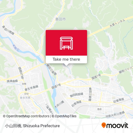 小山田橋 map