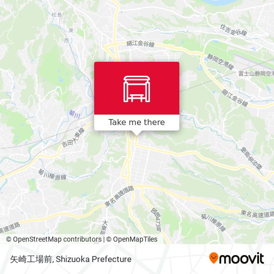 矢崎工場前 map