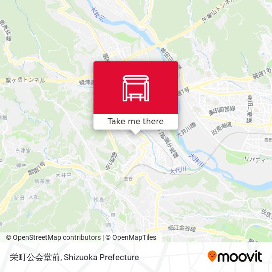 栄町公会堂前 map