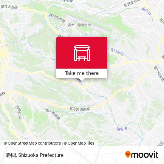 勝間 map