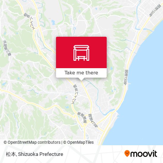 松本 map