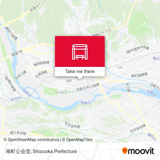 南町公会堂 map