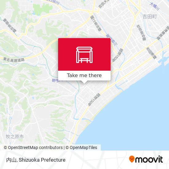 内山 map