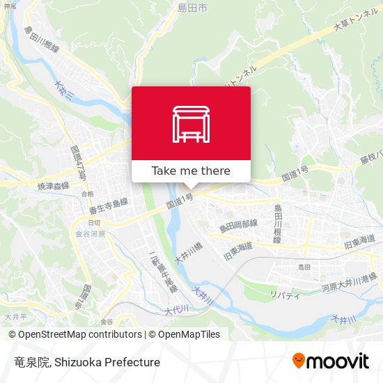 竜泉院 map