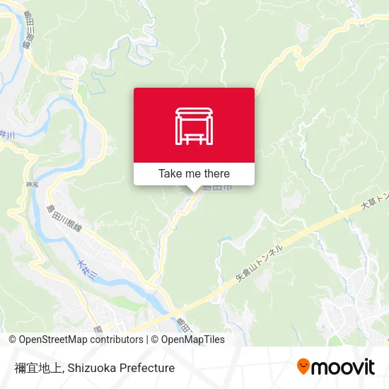 禰宜地上 map