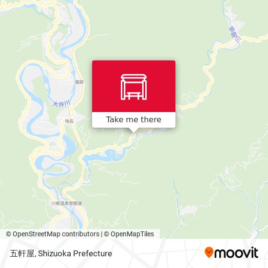 五軒屋 map