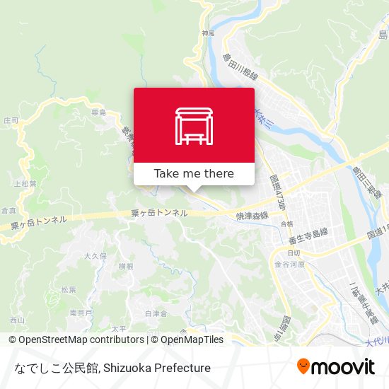 なでしこ公民館 map