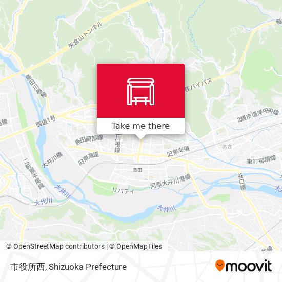 市役所西 map