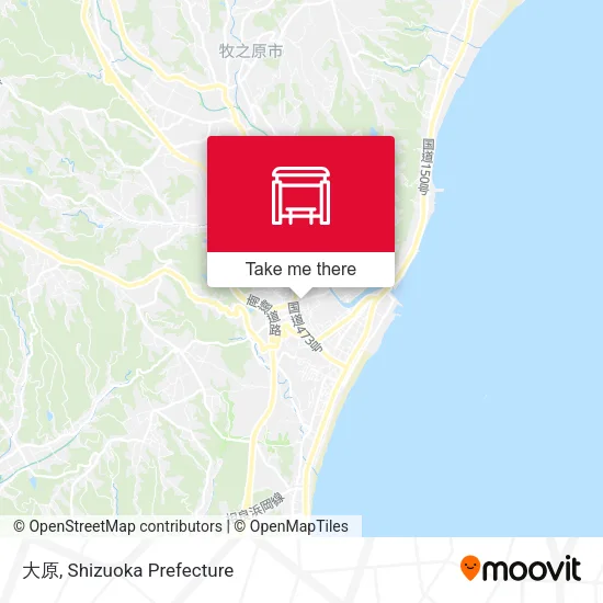 大原 map