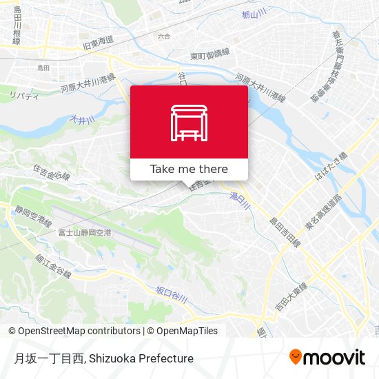 月坂一丁目西 map
