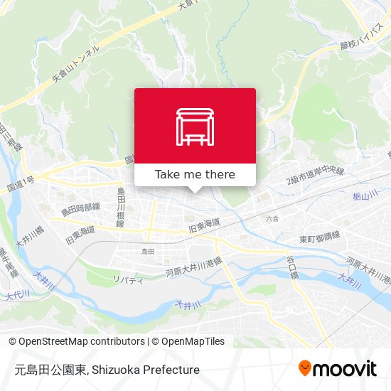元島田公園東 map