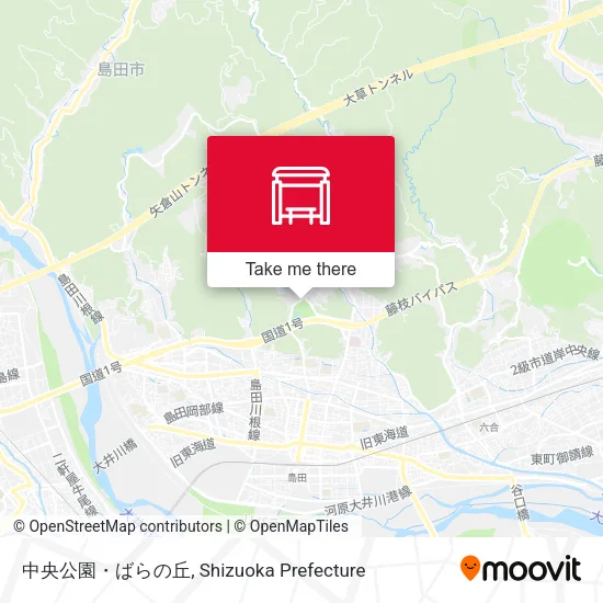 中央公園・ばらの丘 map