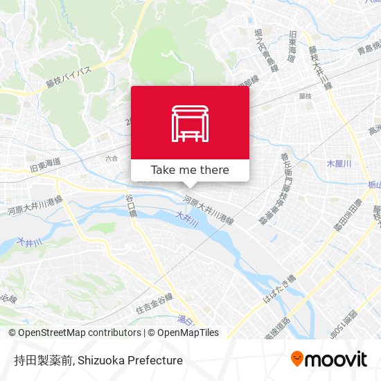 持田製薬前 map