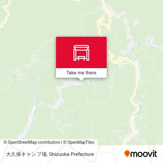 大久保キャンプ場 map