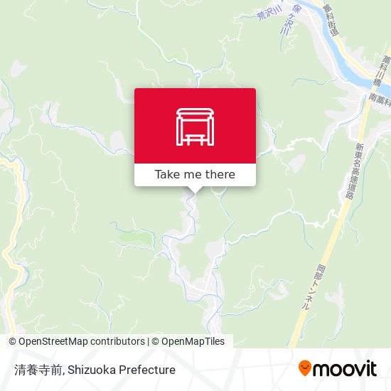 清養寺前 map