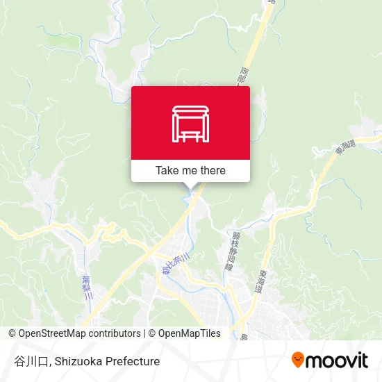 谷川口 map
