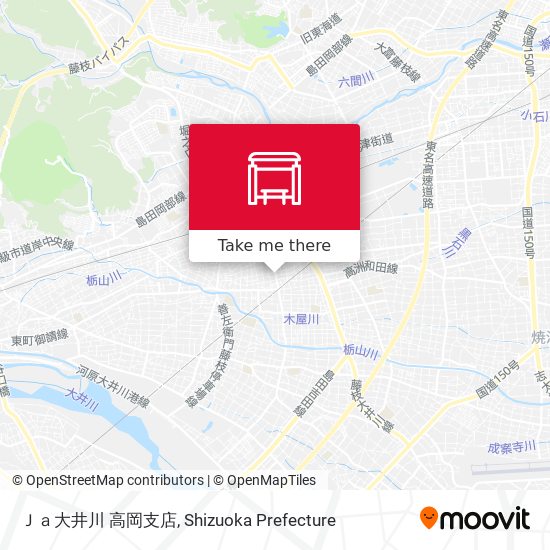 Ｊａ大井川 高岡支店 map