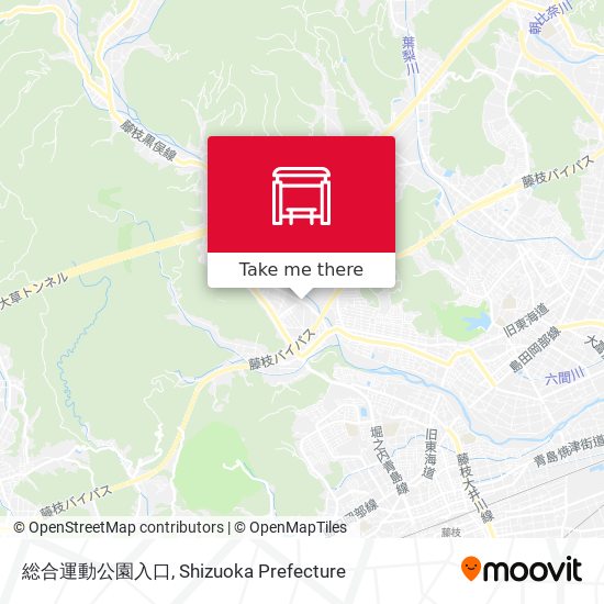 総合運動公園入口 map