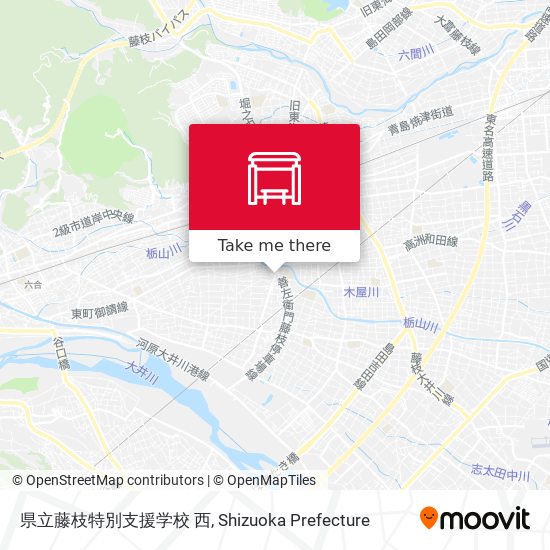 県立藤枝特別支援学校 西 map