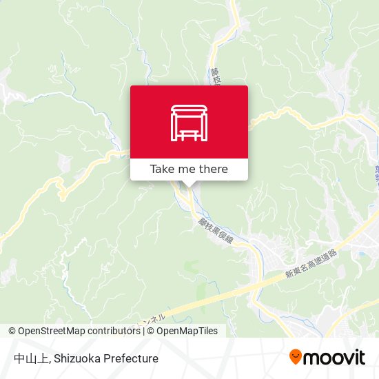 中山上 map