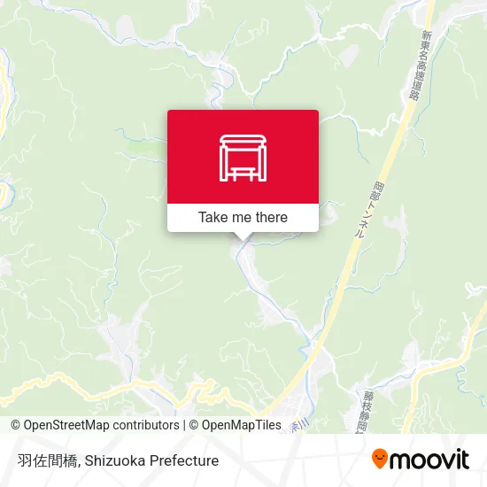羽佐間橋 map