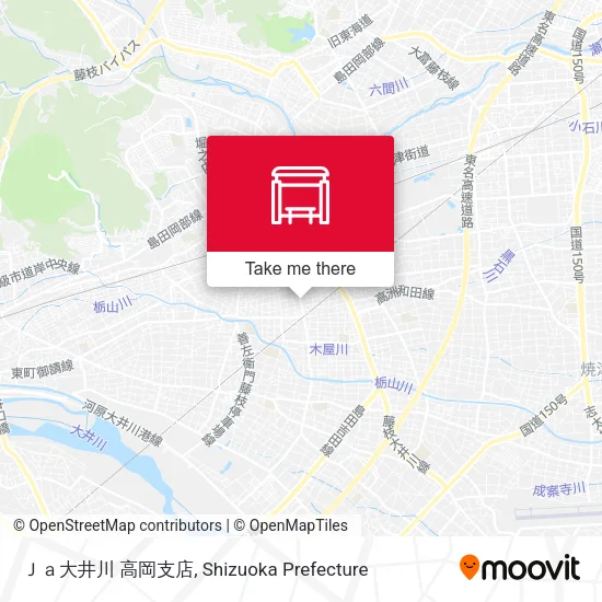 Ｊａ大井川 高岡支店 map