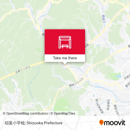 稲葉小学校 map