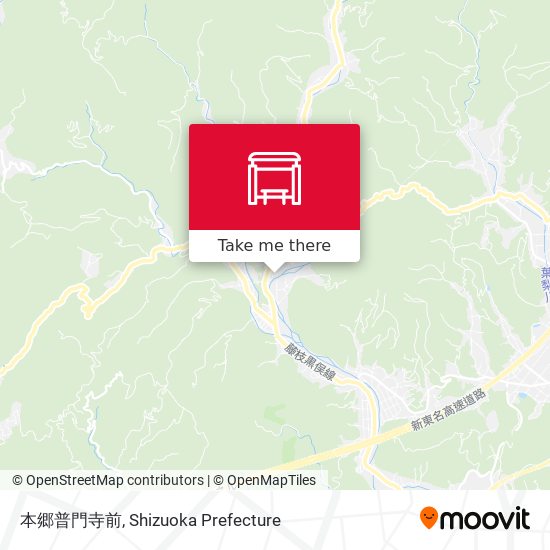 本郷普門寺前 map