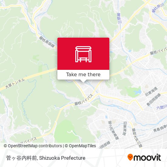 菅ヶ谷内科前 map