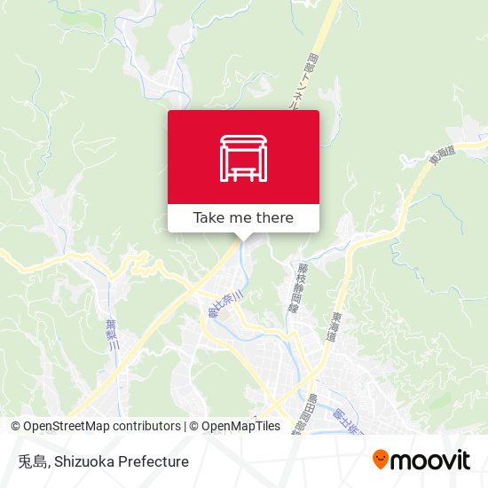 兎島 map