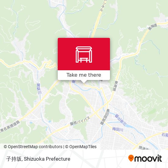 子持坂 map