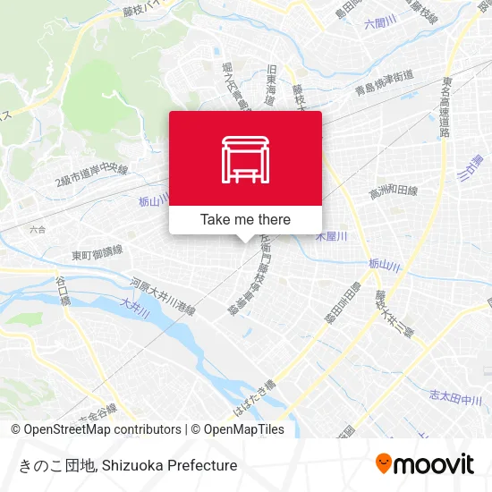 きのこ団地 map