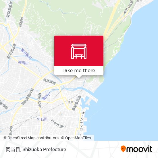 岡当目 map