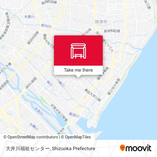 大井川福祉センター map