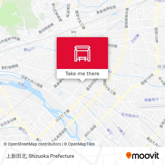 上新田北 map