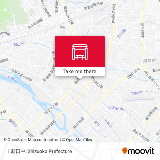 上新田中 map