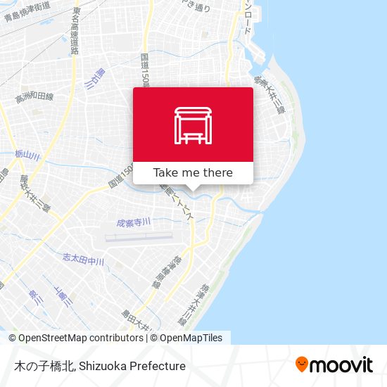 木の子橋北 map