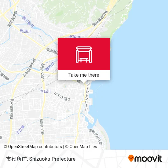 市役所前 map
