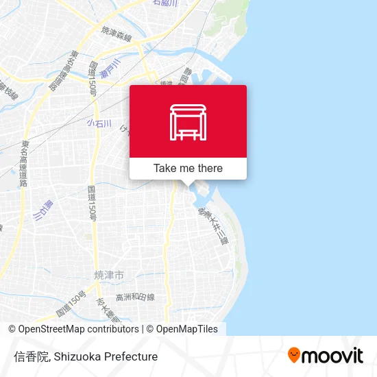 信香院 map