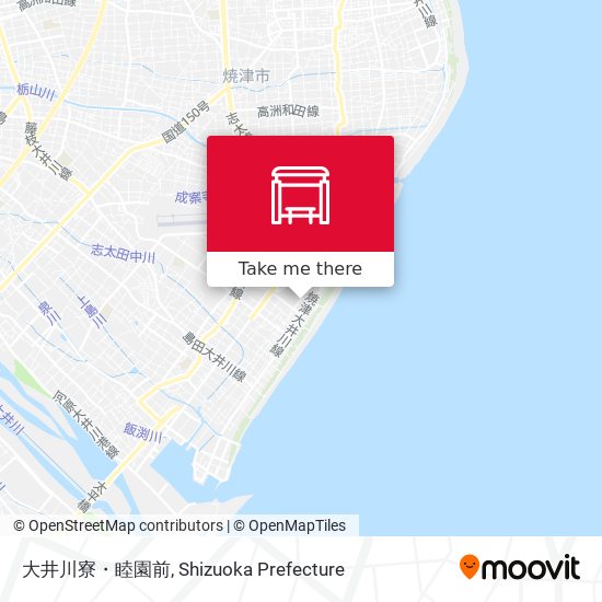 大井川寮・睦園前 map