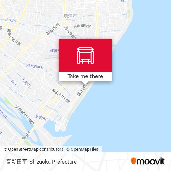 高新田平 map