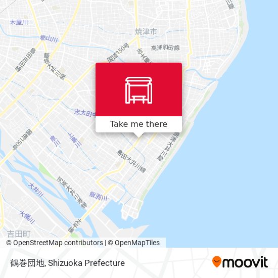 鶴巻団地 map